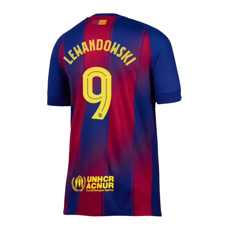 LEWANDOWSKI #9 Barcelona Soccer Jersey Home Custom Shirt 2025/26 - UCL - bestsoccerstore