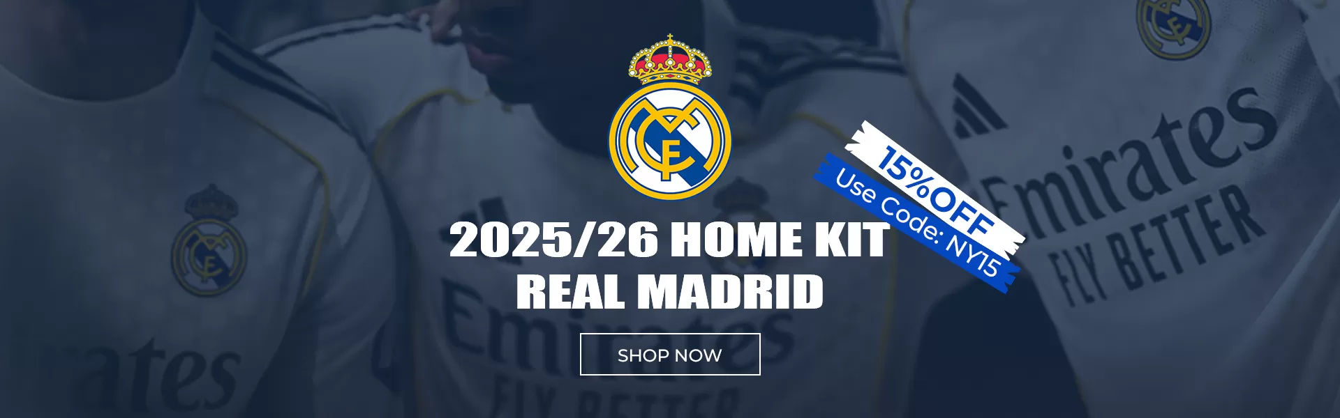 Real Madrid jerseys banner - bestsoccerstore