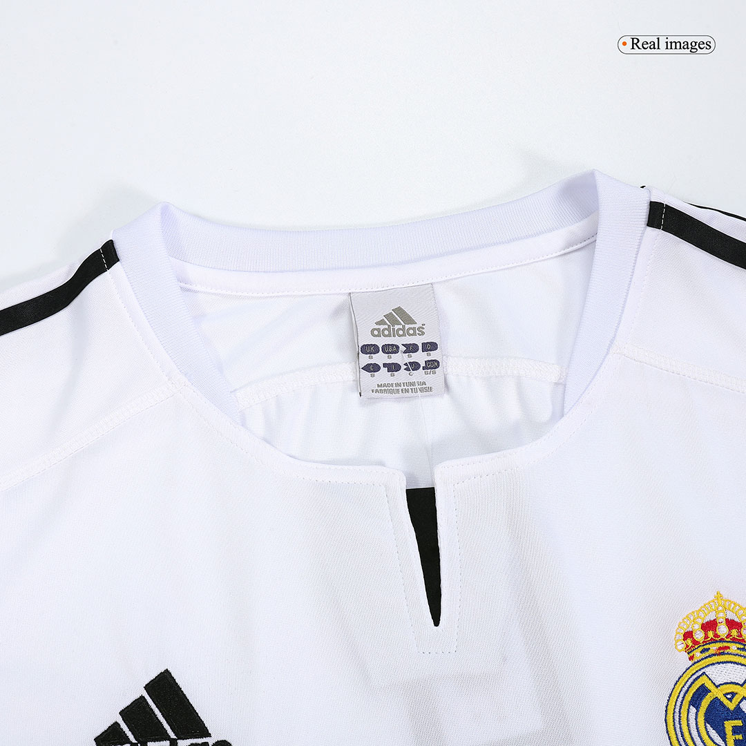 Real Madrid 2003/04 Retro Jersey Home Soccer Shirt - bestsoccerstore