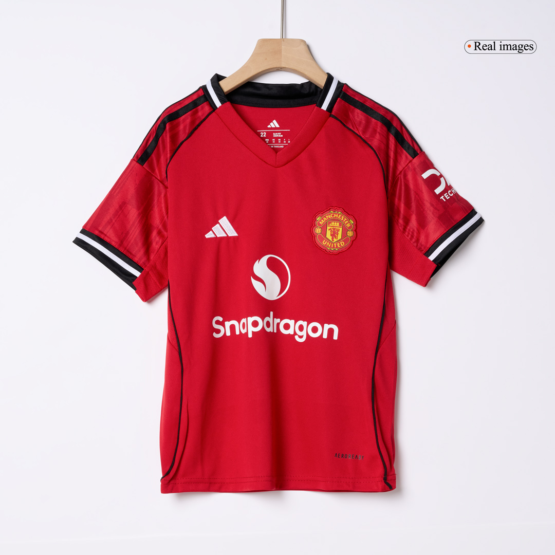 Kids Manchester United Custom Home Full Soccer Kits
2025/26 - bestsoccerstore