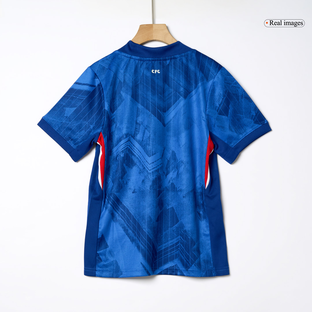 [Free]Kids Chelsea Home Custom Soccer Kits 2025/26 - bestsoccerstore