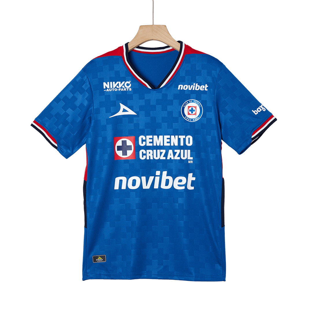 Cruz Azul Soccer Jersey Home Custom Shirt 2025/26 - bestsoccerstore