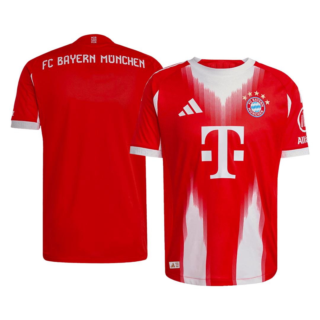 Bayern Munich Home Custom Player Version Soccer Jersey 2025/26