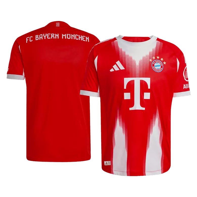 Authentic Bayern Munich Jersey Custom Soccer Jersey Home 2025/26 - bestsoccerstore