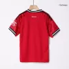 Kids Manchester United Custom Home Soccer Kits 2025/26 - bestsoccerstore