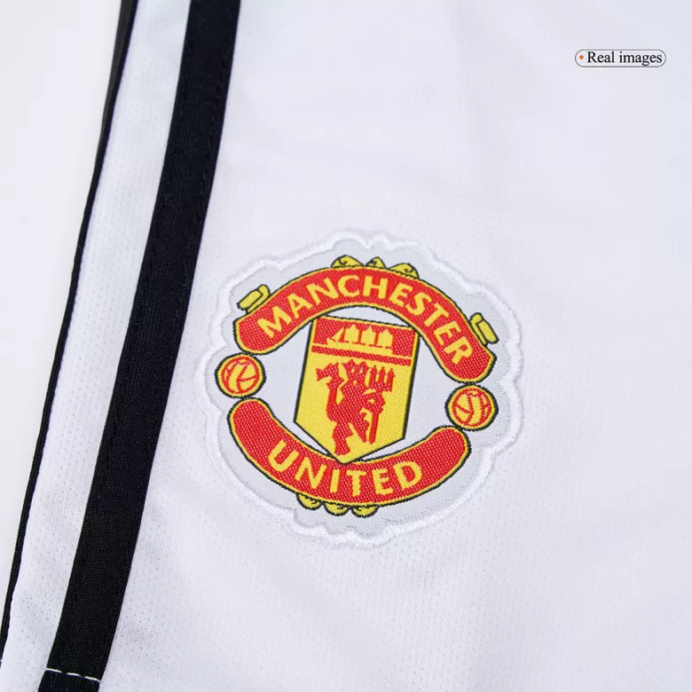 Kids Manchester United Custom Home Soccer Kits 2025/26 - bestsoccerstore
