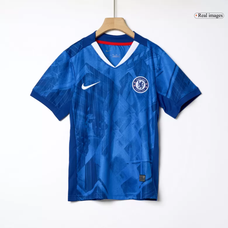 Kids Chelsea Custom Home Soccer Kits 2025/26 - bestsoccerstore