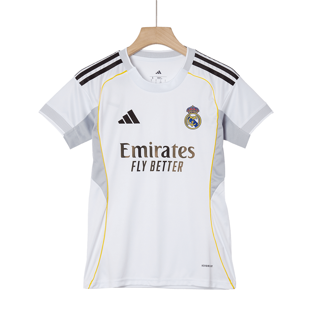 Real Madrid Soccer Jersey Home Women's Custom Shirt 2025/26 - bestsoccerstore