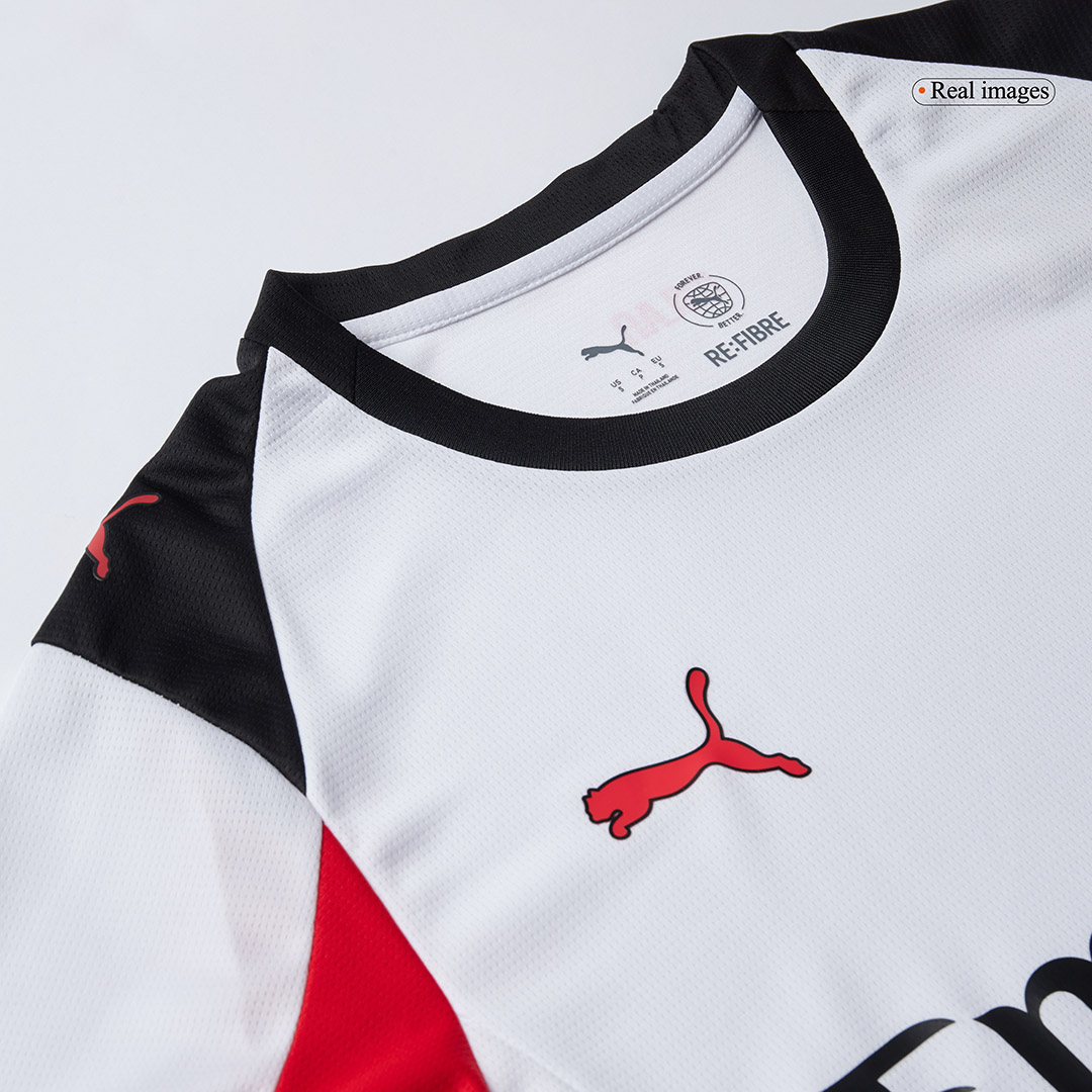 AC Milan Away 2025/26 Custom Full Soccer Kit - bestsoccerstore