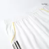 Authentic Real Madrid Soccer Shorts Custom Home 2025/26 - bestsoccerstore