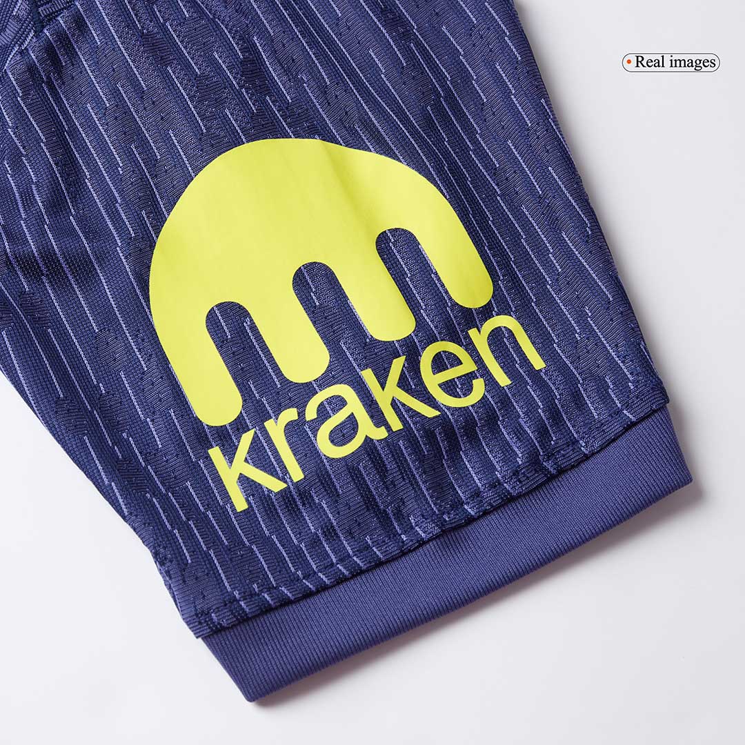 Atletico Madrid SØRLOTH #9 Custom Player Version Away Soccer Jersey 2025/26 - bestsoccerstore