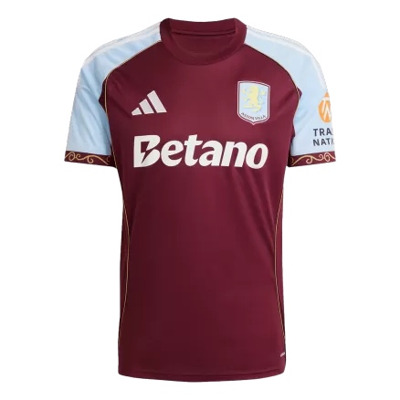 Aston Villa Home Soccer Jersey 25/26 Red - bestsoccerstore