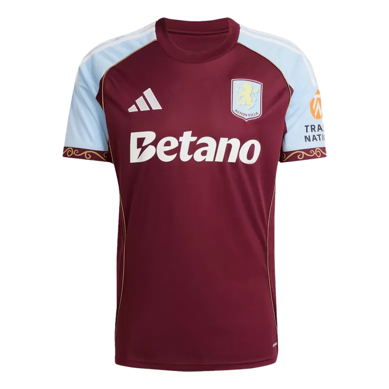 Aston Villa Home Soccer Jersey 25/26 Red - bestsoccerstore