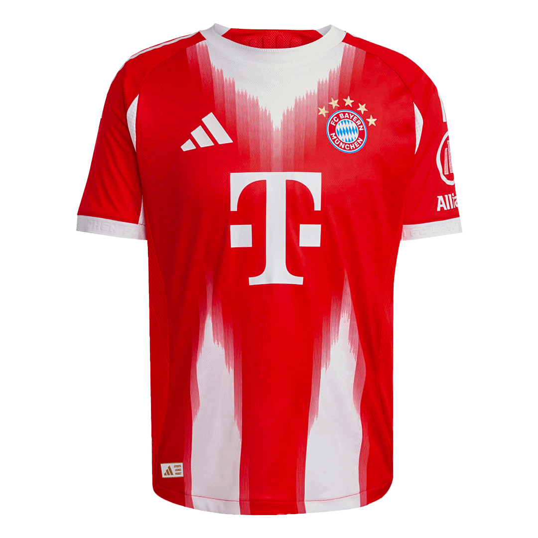Bayern Munich Custom Player Version Home Soccer Jersey 2025/26 - bestsoccerstore