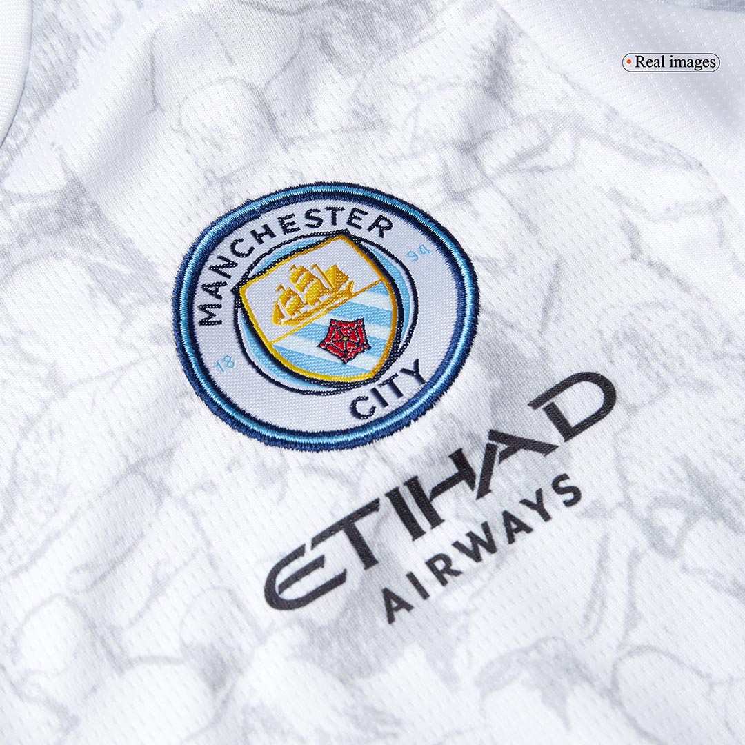Kids Manchester City Custom Soccer Kits World Cup 2025/26 - bestsoccerstore