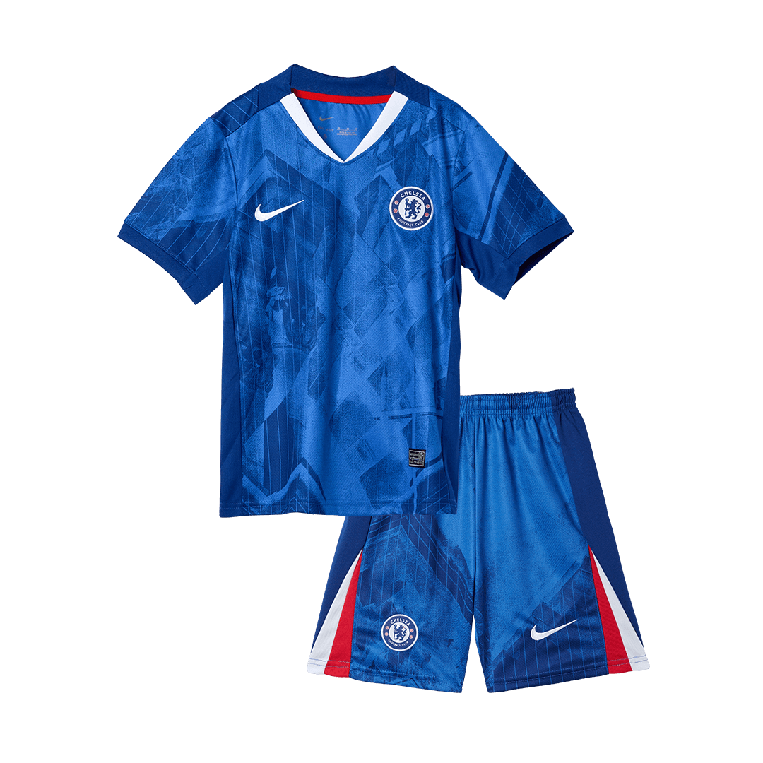 [Free]Kids Chelsea Home Custom Soccer Kits 2025/26 - bestsoccerstore