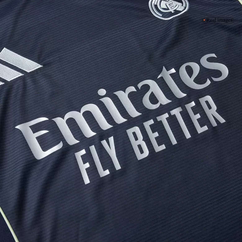 Real Madrid Long Sleeve Jersey Away Football Shirt 2025/26 - bestsoccerstore