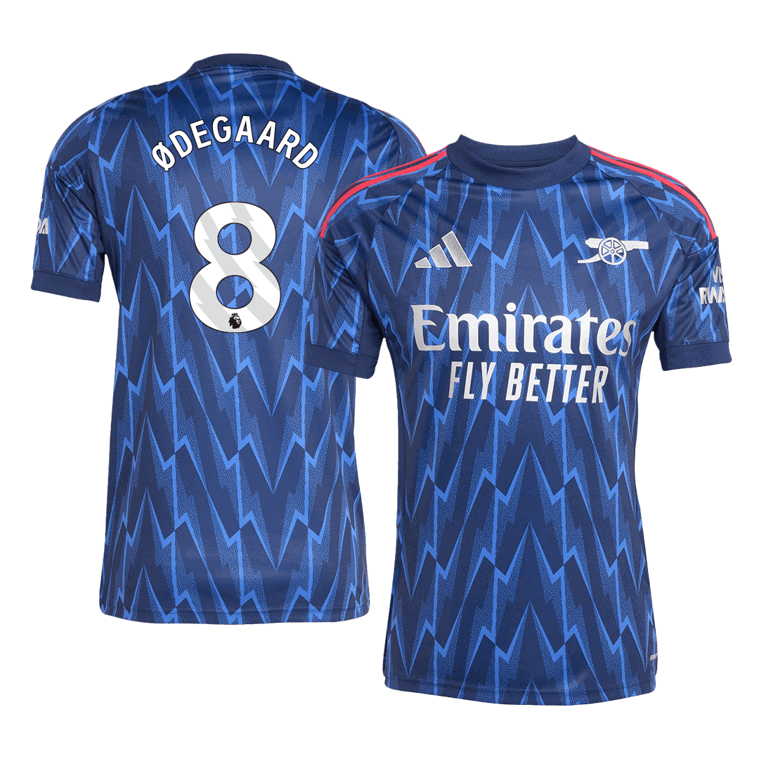 ØDEGAARD #8 Arsenal Soccer Jersey Away Custom Shirt 2025/26 - bestsoccerstore