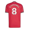 B.FERNANDES #8 Manchester United Soccer Jersey Home Custom Shirt 2025/26 - bestsoccerstore