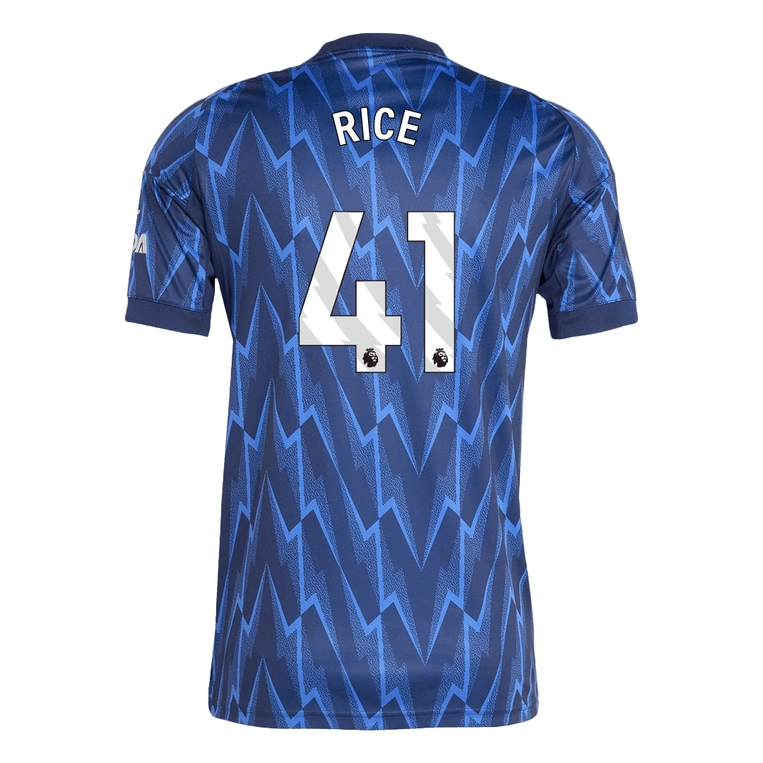 RICE #41 Arsenal Soccer Jersey Away Custom Shirt 2025/26 - bestsoccerstore
