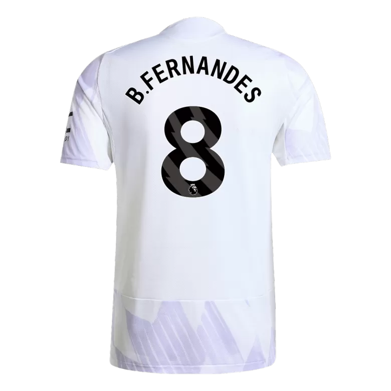 Authentic B.FERNANDES #8 Soccer Jersey Manchester United Away Shirt 2025/26 - bestsoccerstore