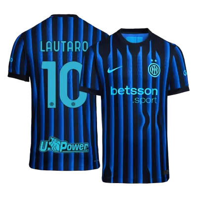 Authentic LAUTARO #10 Soccer Jersey Inter Milan Home Shirt 2025/26 - bestsoccerstore
