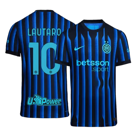 Authentic LAUTARO #10 Soccer Jersey Inter Milan Home Shirt 2025/26 - bestsoccerstore