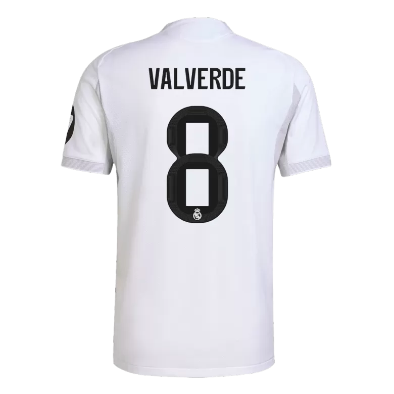 Authentic VALVERDE #8 Soccer Jersey Real Madrid Home Shirt 2025/26 - bestsoccerstore