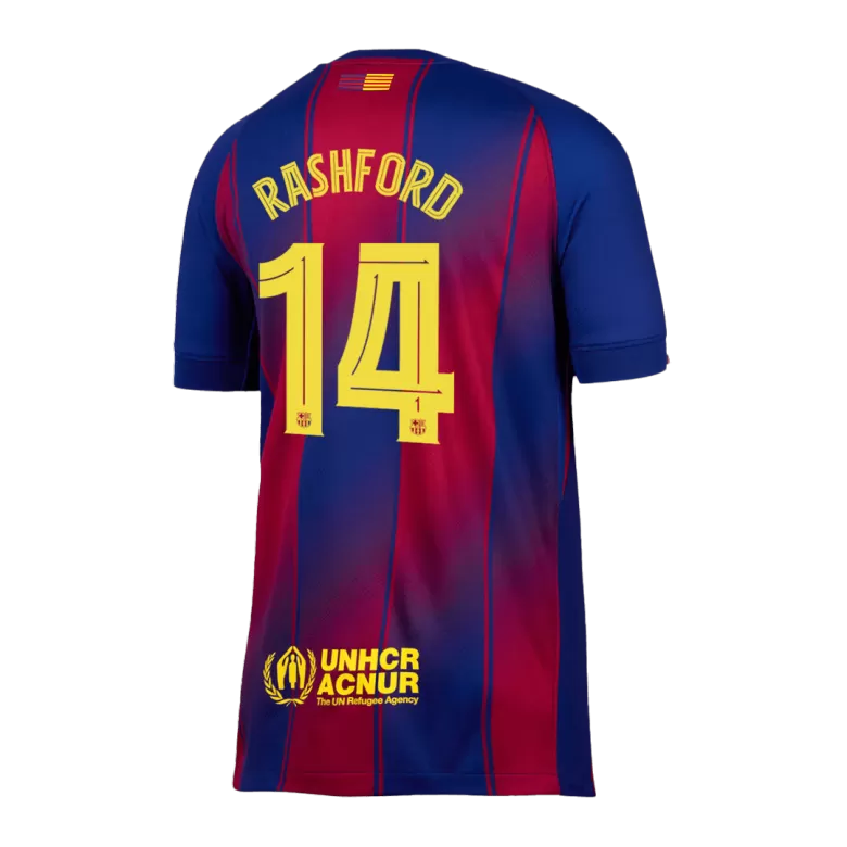 RASHFORD #14 Barcelona Soccer Jersey Home Custom Shirt 2025/26 - UCL - bestsoccerstore