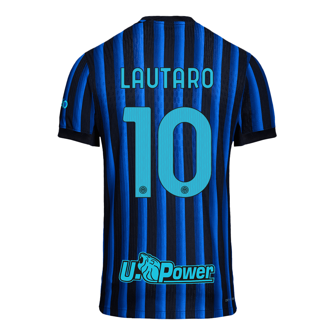 Inter Milan LAUTARO #10 Home Custom Player Version Soccer Jersey 2025/26 - bestsoccerstore
