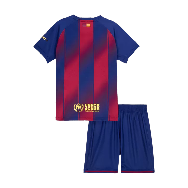 Kids Barcelona Custom Home Soccer Kits 2025/26 - bestsoccerstore