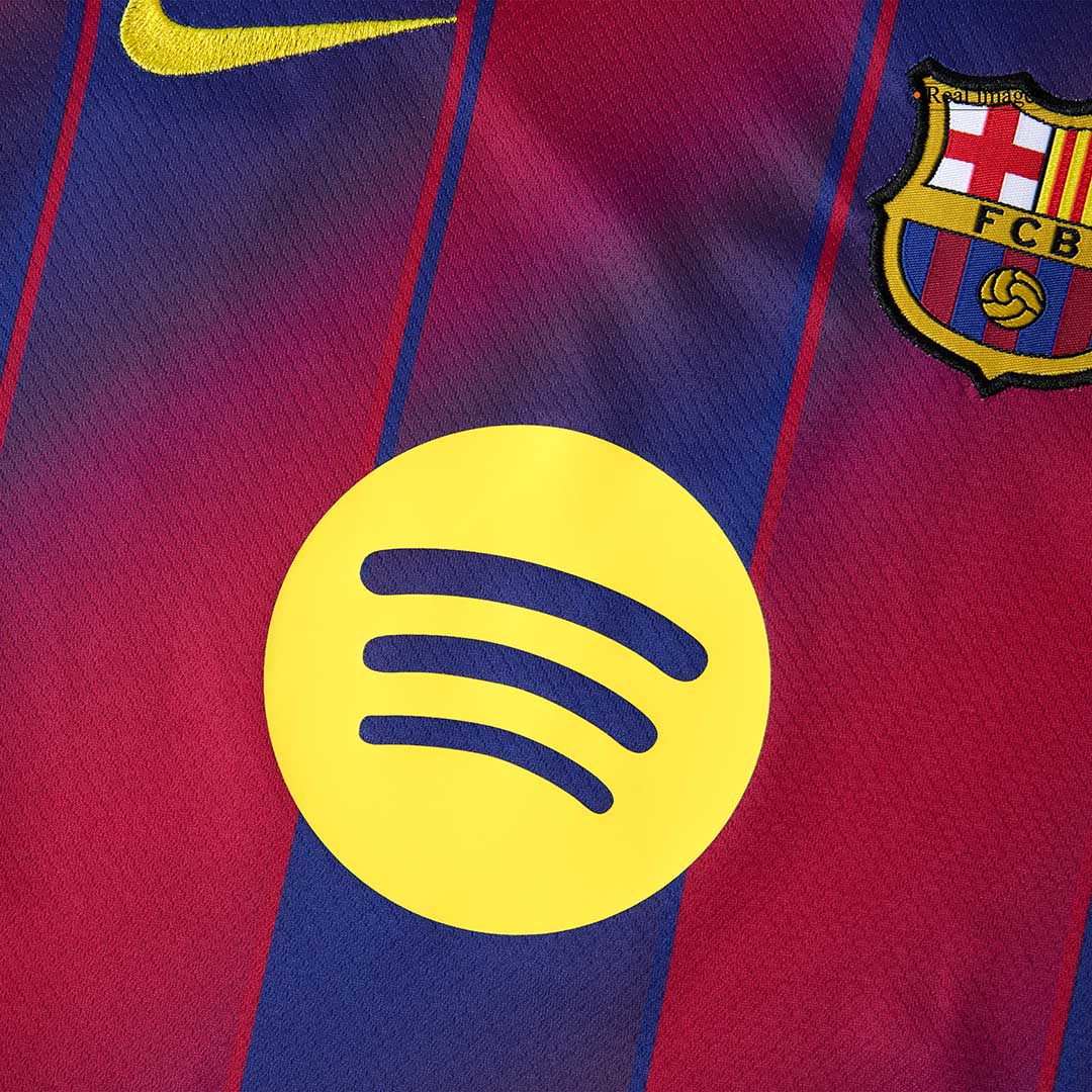 [Free]Kids Barcelona Custom Home Soccer Kits 2025/26 - bestsoccerstore