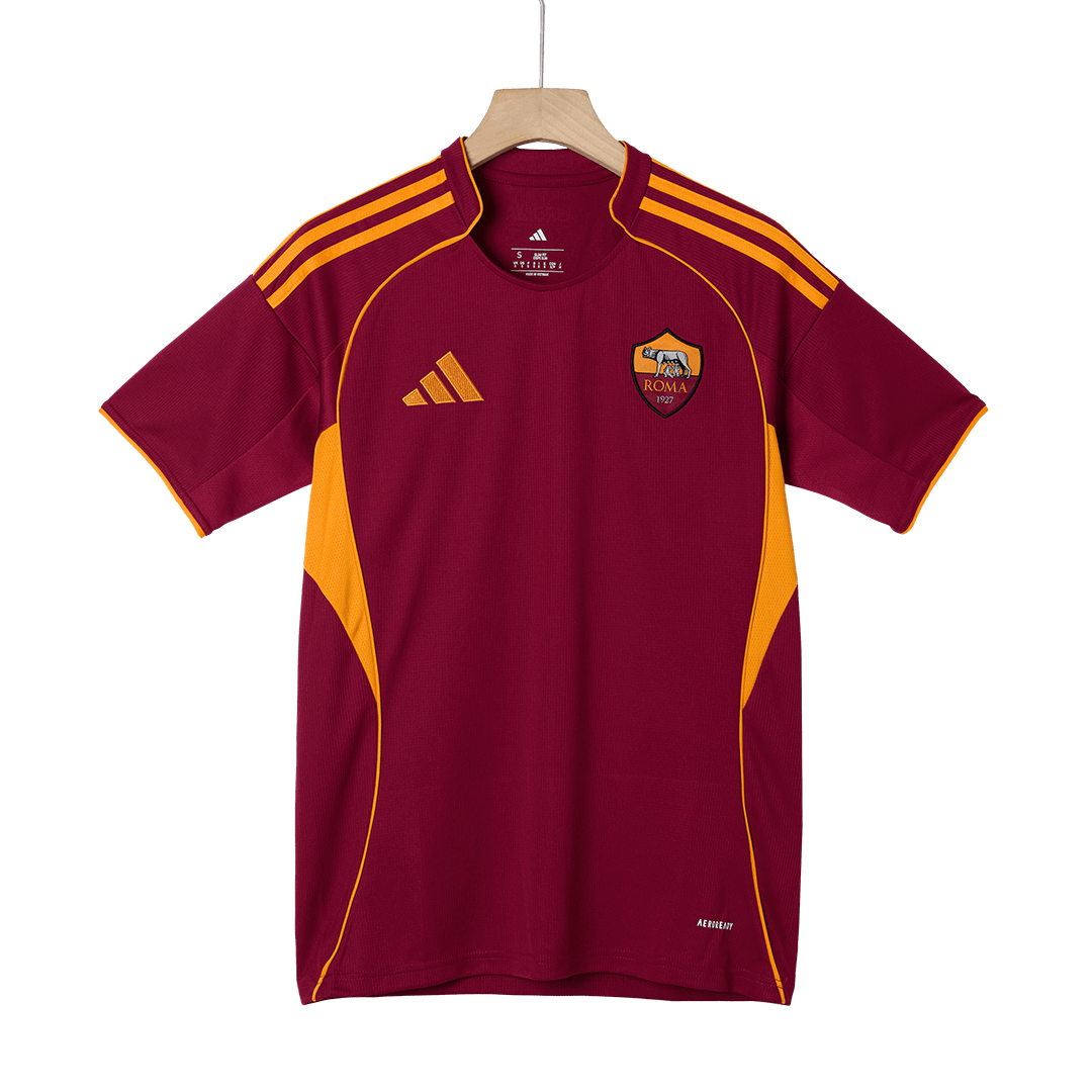 Roma Home 2025/26 Soccer Uniform Kits - bestsoccerstore