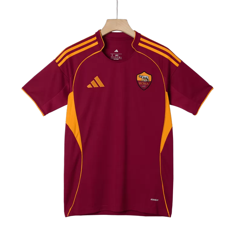Roma Soccer Jersey Home Custom Shirt 2025/26 - bestsoccerstore