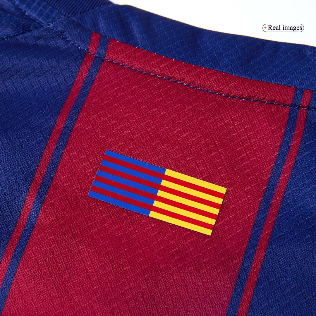 [Free]Kids Barcelona Custom Home Soccer Kits 2025/26 - bestsoccerstore