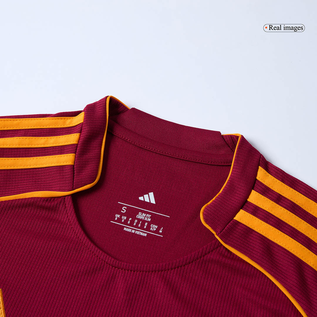 Roma Home 2025/26 Soccer Uniform Kits - bestsoccerstore