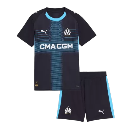 Kids Marseille Away Soccer Kits 2025/26 - bestsoccerstore