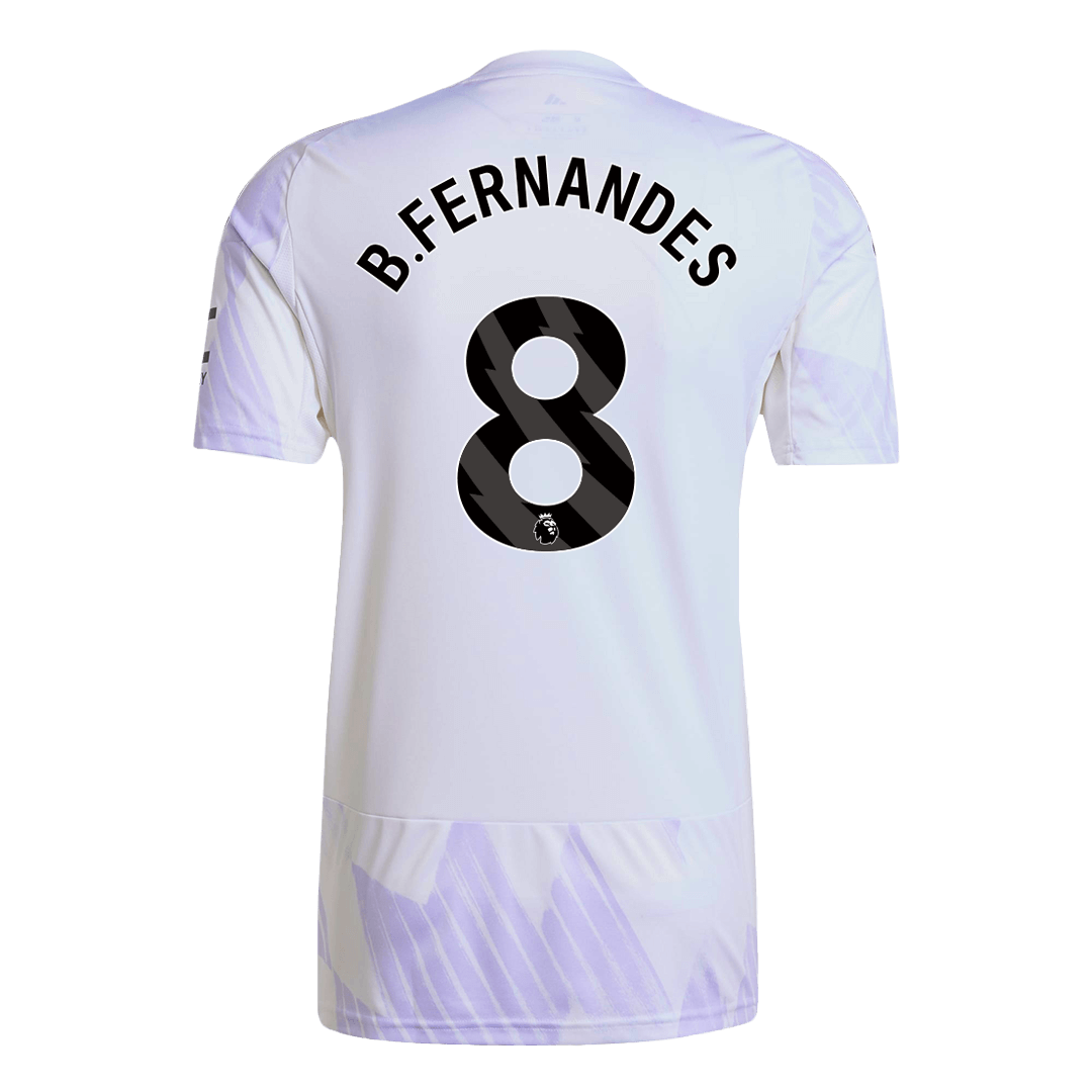 B.FERNANDES #8 Manchester United Soccer Jersey Away Custom Shirt 2025/26 - bestsoccerstore