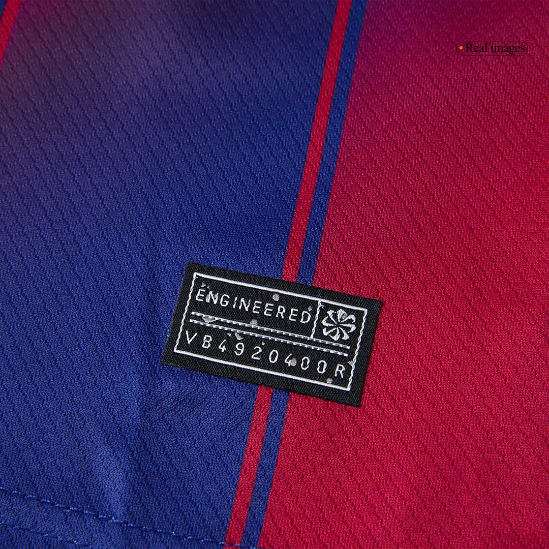 [Free]Kids Barcelona Custom Home Soccer Kits 2025/26 - bestsoccerstore