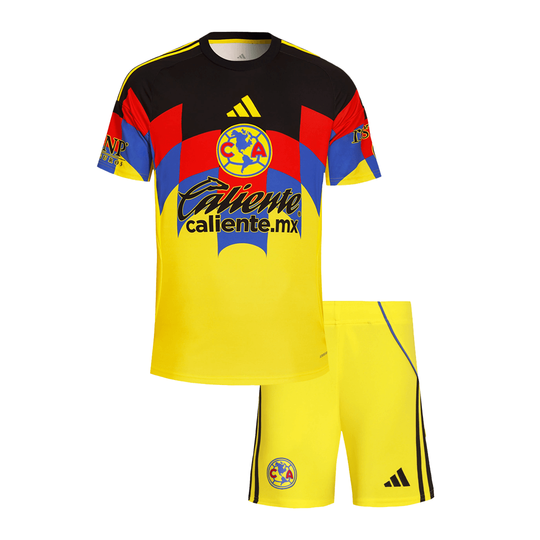 Kids Club America Aguilas Custom Home Soccer Kits 2025/26 - bestsoccerstore