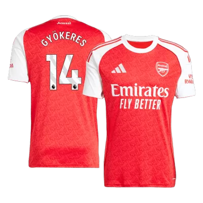 Arsenal Jersey Custom GYÖKERES #14 Soccer Jersey Home 2025/26 - bestsoccerstore