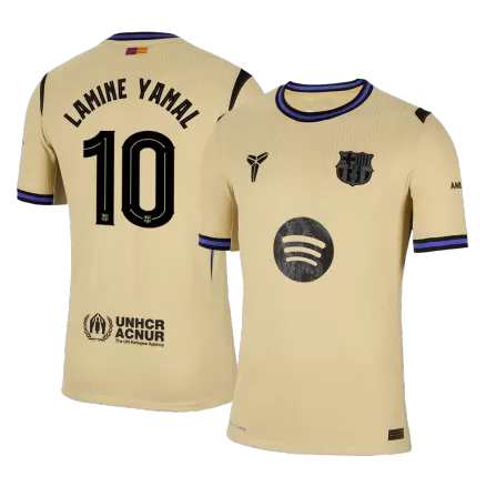 Authentic LAMINE YAMAL #10 Soccer Jersey Barcelona x Kobe Bryant Away Shirt 2025/26 - UCL - bestsoccerstore