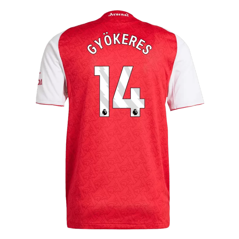 Authentic GYÖKERES #14 Soccer Jersey Arsenal Home Shirt 2025/26 - bestsoccerstore