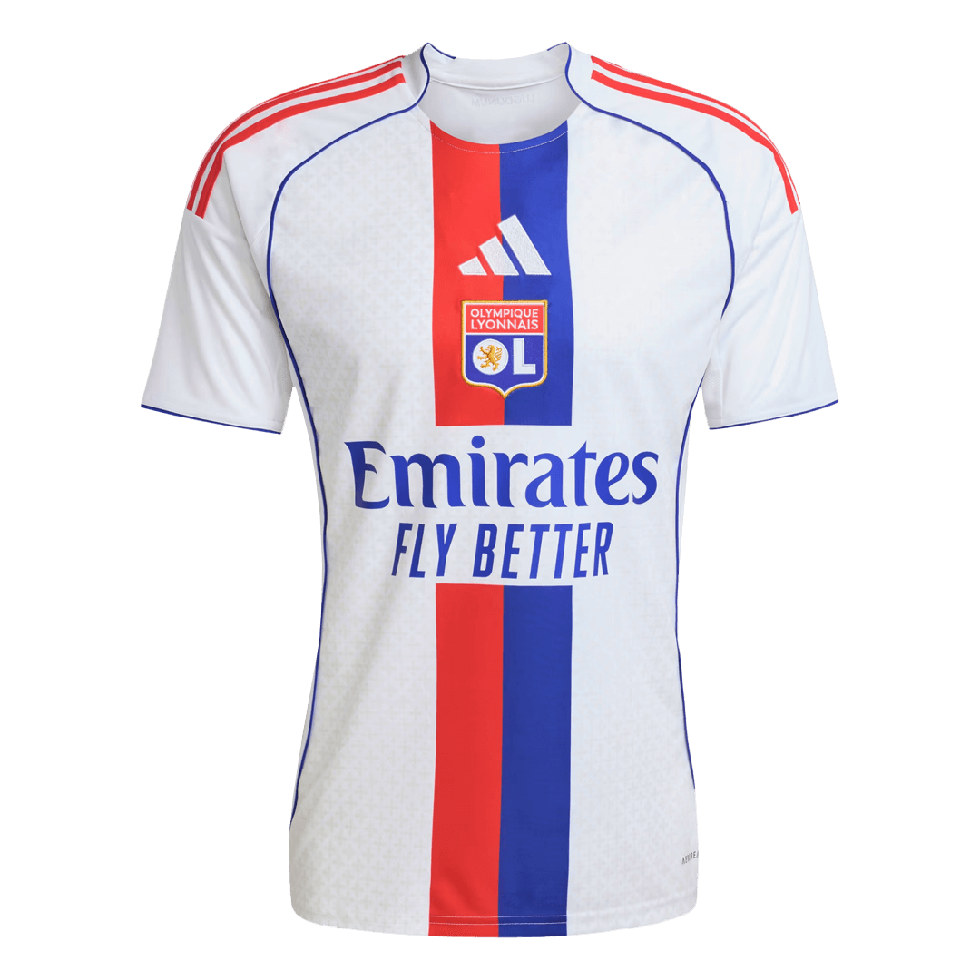 Olympique Lyonnais Soccer Jersey Home Shirt 2025/26 - bestsoccerstore