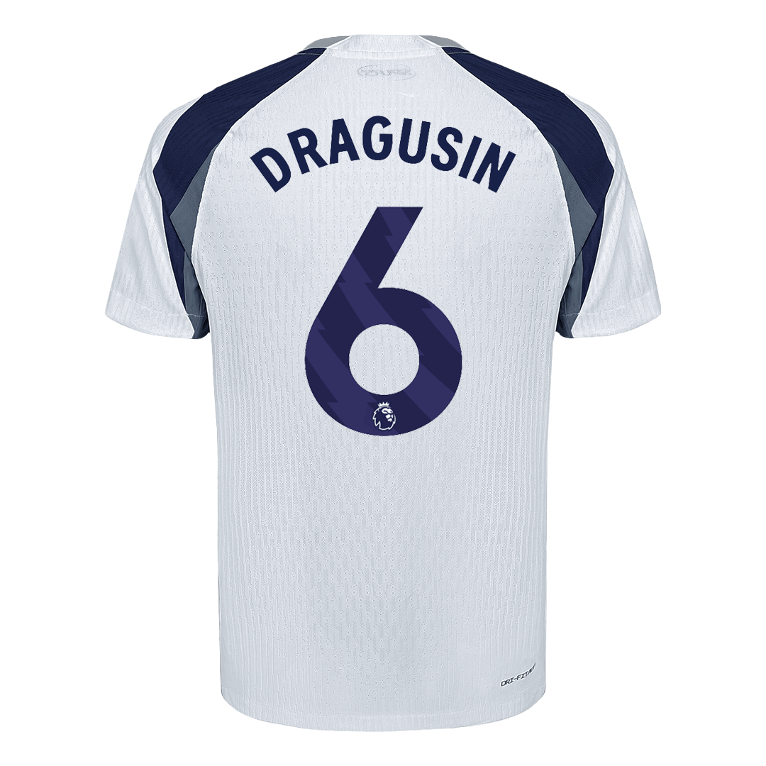 Tottenham Hotspur DRAGUSIN #6 Home Custom Player Version Soccer Jersey 2025/26 - bestsoccerstore