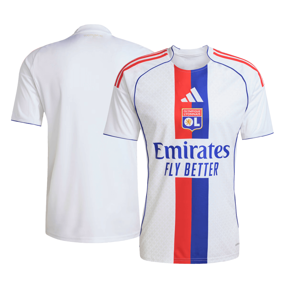 Olympique Lyonnais Soccer Jersey Home Shirt 2025/26 - bestsoccerstore
