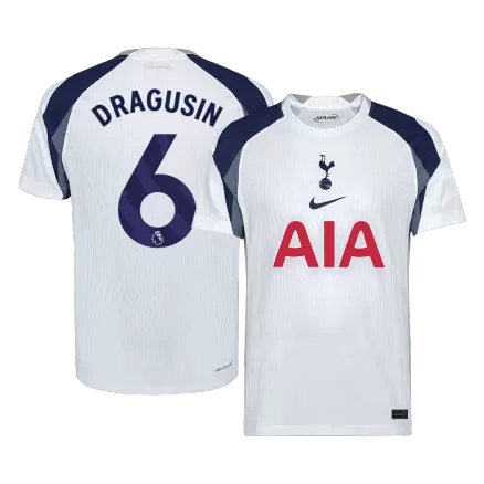Authentic DRAGUSIN #6 Soccer Jersey Tottenham Hotspur Home Shirt 2025/26 - bestsoccerstore