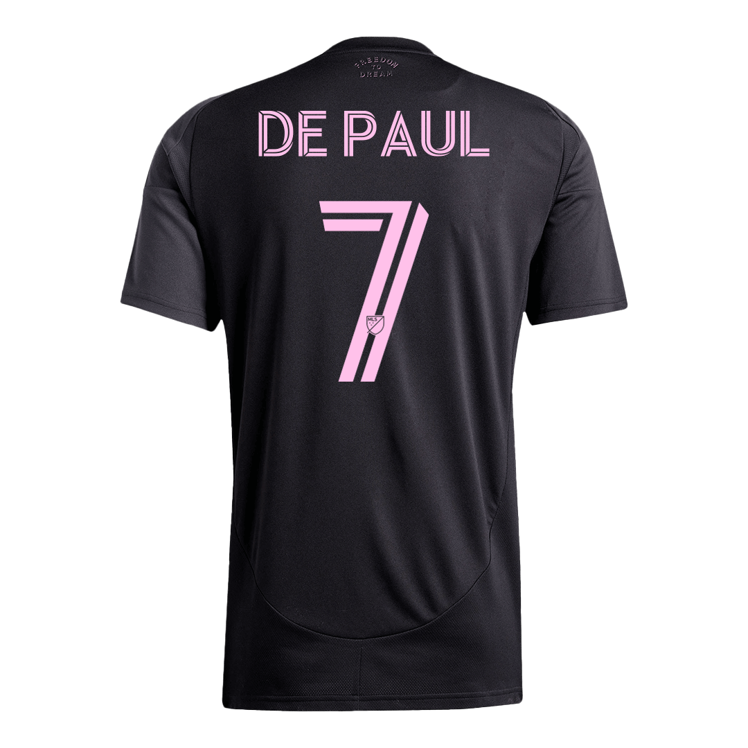 DE PAUL #7 Inter Miami CF Soccer Jersey Away Custom Shirt 2025 - bestsoccerstore