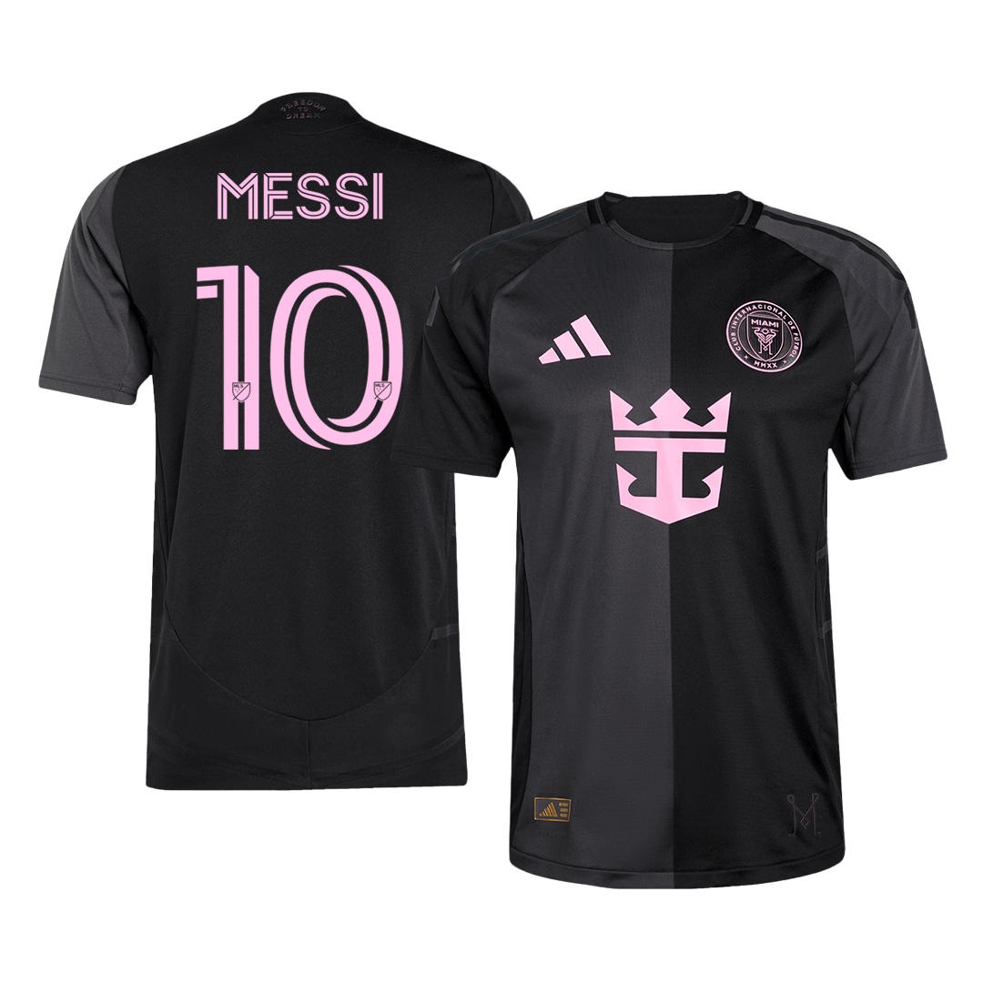 Inter Miami CF MESSI #10 Away Custom Player Version Soccer Jersey 2025 - bestsoccerstore