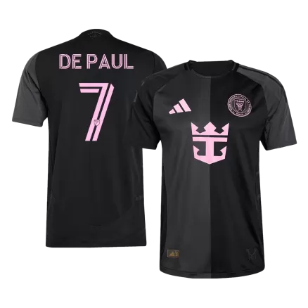 Authentic DE PAUL #7 Soccer Jersey Inter Miami CF Away Shirt 2025 - bestsoccerstore